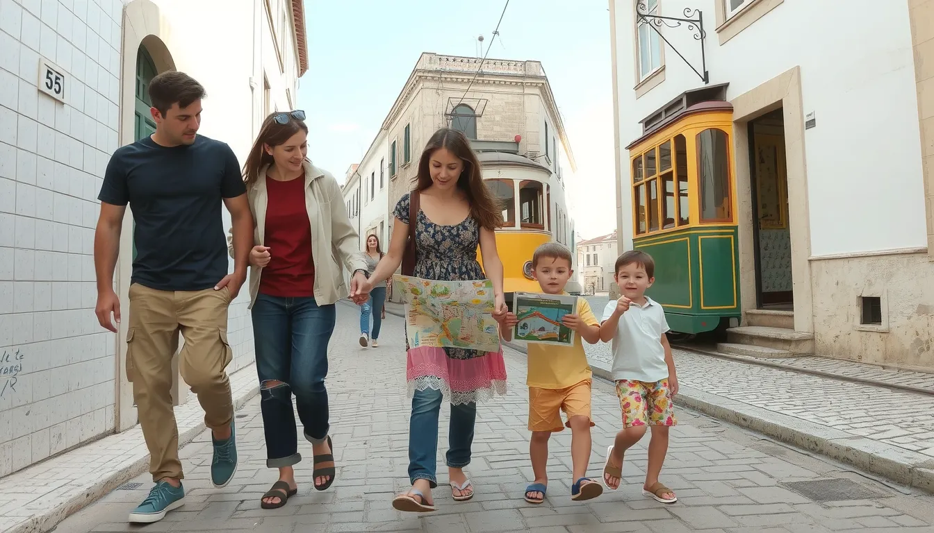 lisbonne avec des enfants