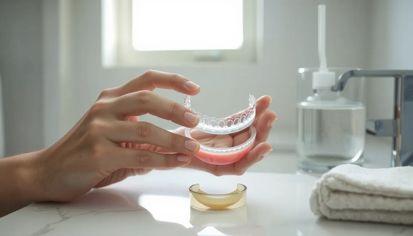 gouttière invisalign ne rentre pas